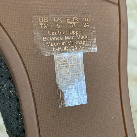 NWT! Franco Sarto Women's Hudley2 Loafer Dark Grey Metallic Classic Comfort - Picture 8 of 8